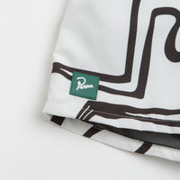 by Parra Yoga Walks Swim Shorts in White thumbnail