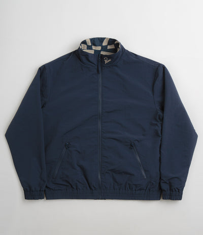 by Parra Zoom Winds Reversible Track Jacket - Navy Blue