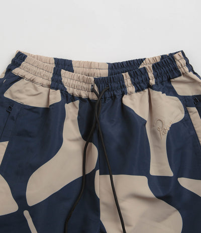 by Parra Zoom Winds Track Pants - Navy Blue