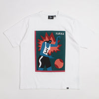 by Parra Baseketball T-Shirt - White thumbnail