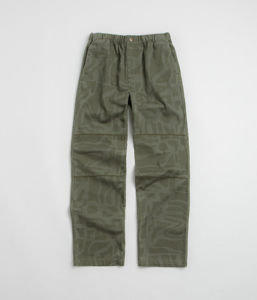 by Parra Broken FTP Pants in Green