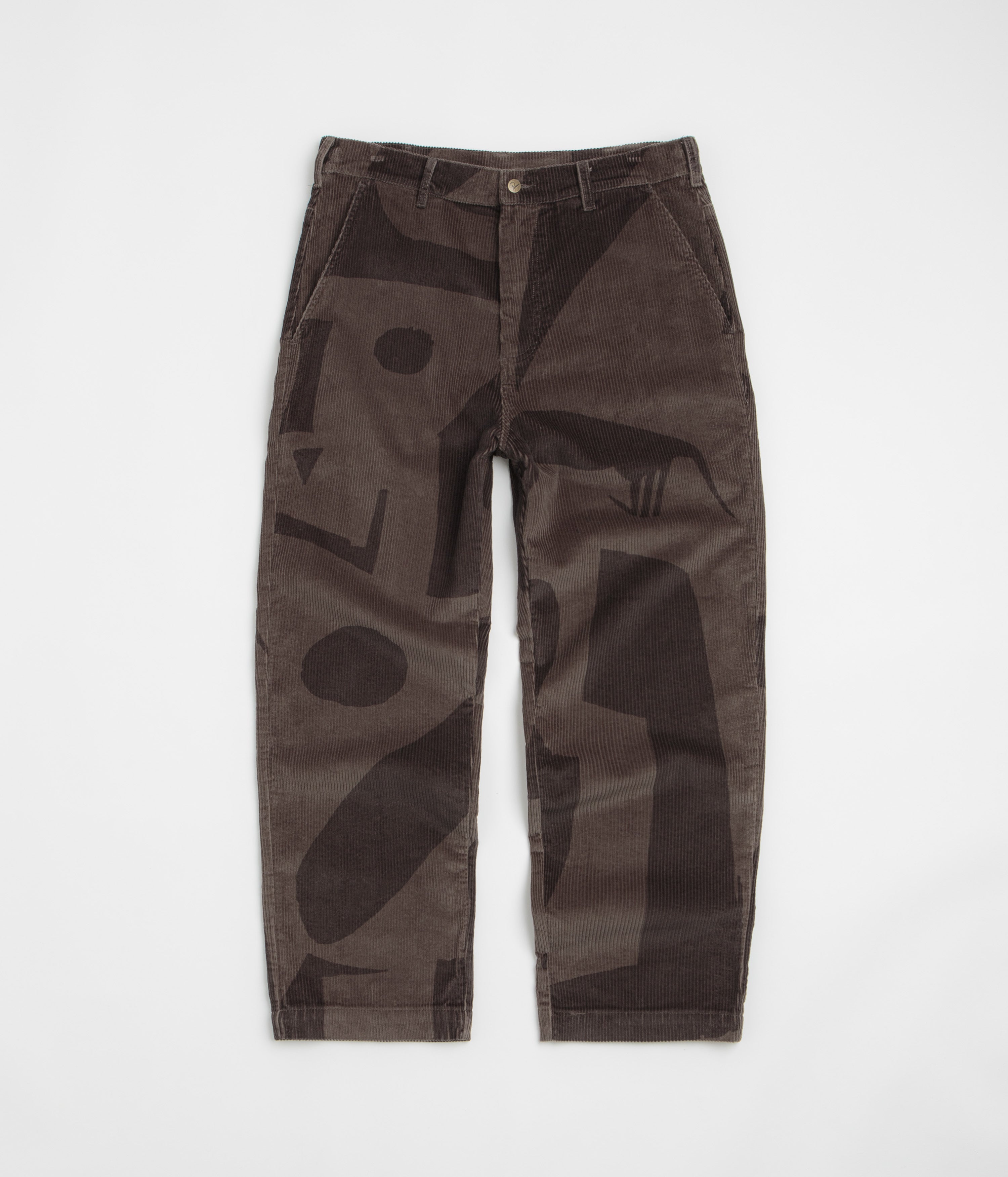 Sexhippies Welders Stitch Easy Pants - Light Brown / Black