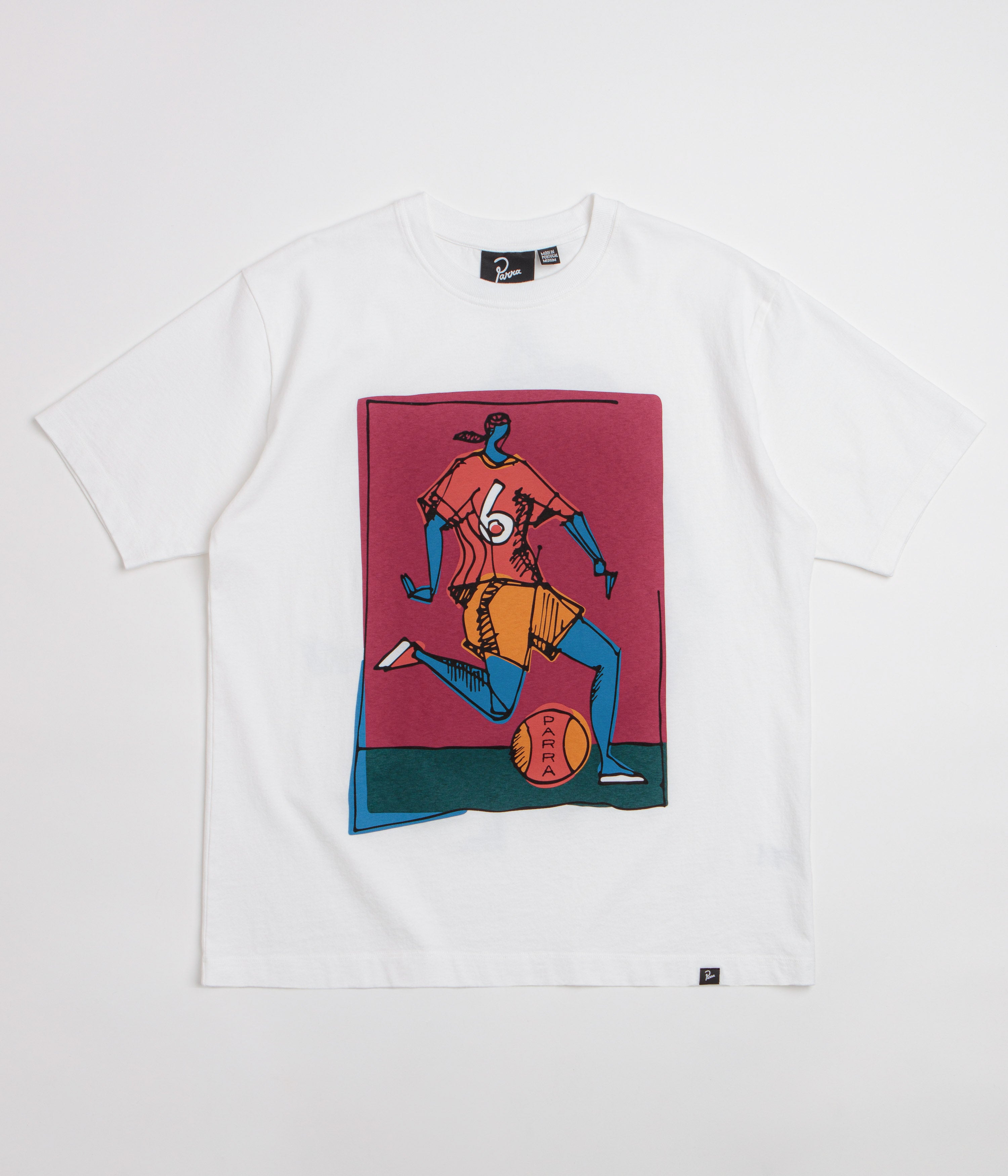 by Parra Kicked Around T-Shirt - White