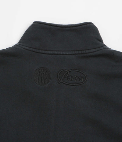 by Parra Media Training Quarter Zip Sweatshirt - Black