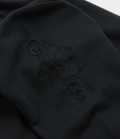 by Parra Media Training Quarter Zip Sweatshirt - Black