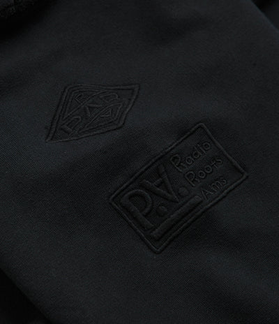 by Parra Media Training Quarter Zip Sweatshirt - Black