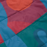 by Parra Protect The Sun Reversible Puffer Jacket - Brown thumbnail