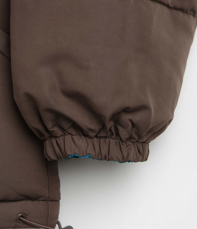 by Parra Protect The Sun Reversible Puffer Jacket - Brown
