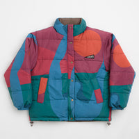 by Parra Protect The Sun Reversible Puffer Jacket - Brown thumbnail