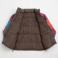 by Parra Protect The Sun Reversible Puffer Jacket - Brown thumbnail