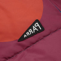 by Parra Protect The Sun Reversible Puffer Jacket - Brown thumbnail