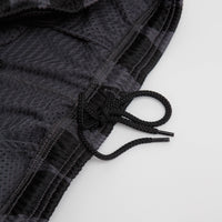 by Parra Waved Mesh Shorts - Black thumbnail