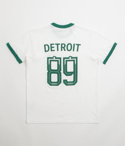 Carhartt 89 Ringer T-Shirt - White / Rainforest