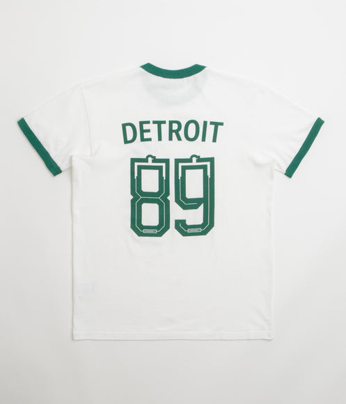 Carhartt 89 Ringer T-Shirt - White / Rainforest