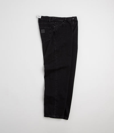 Carhartt Aaron Pants - Black Stone Washed