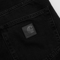 Carhartt Aaron Pants - Black Stone Washed thumbnail