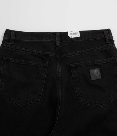 Carhartt Aaron Pants - Black Stone Washed