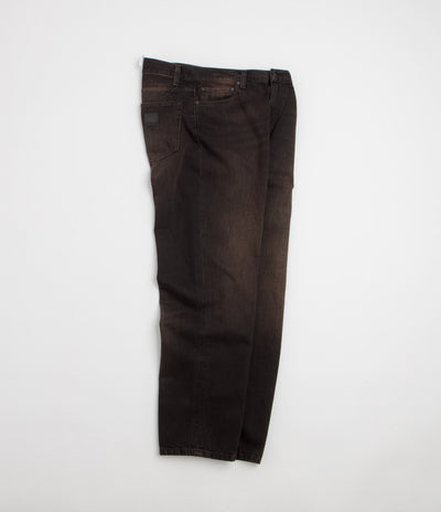 Carhartt Aaron Pants - Black Tobacco Used Wash