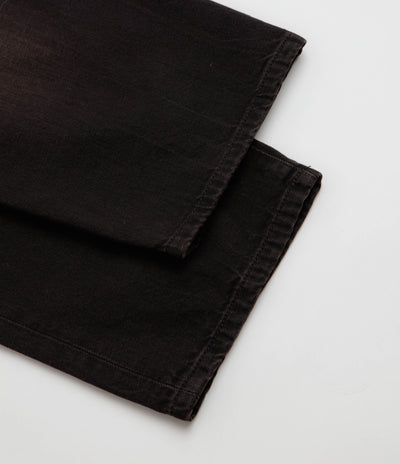 Carhartt Aaron Pants - Black Tobacco Used Wash