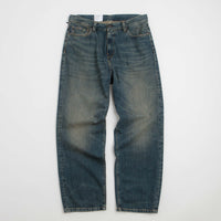 Carhartt Aaron Pants - Blue Mid Worn Used thumbnail