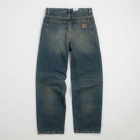 Carhartt Aaron Pants - Blue Mid Worn Used thumbnail