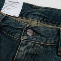 Carhartt Aaron Pants - Blue Mid Worn Used thumbnail