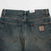 Carhartt Aaron Pants - Blue Mid Worn Used thumbnail