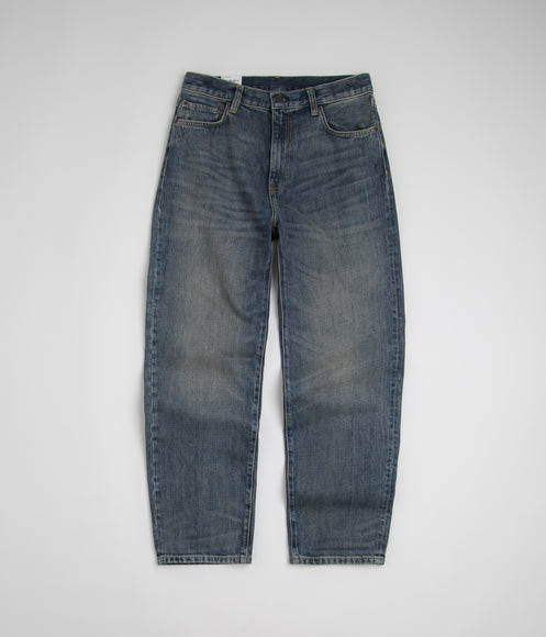 Carhartt Aaron Pants - Blue Worn Used Wash