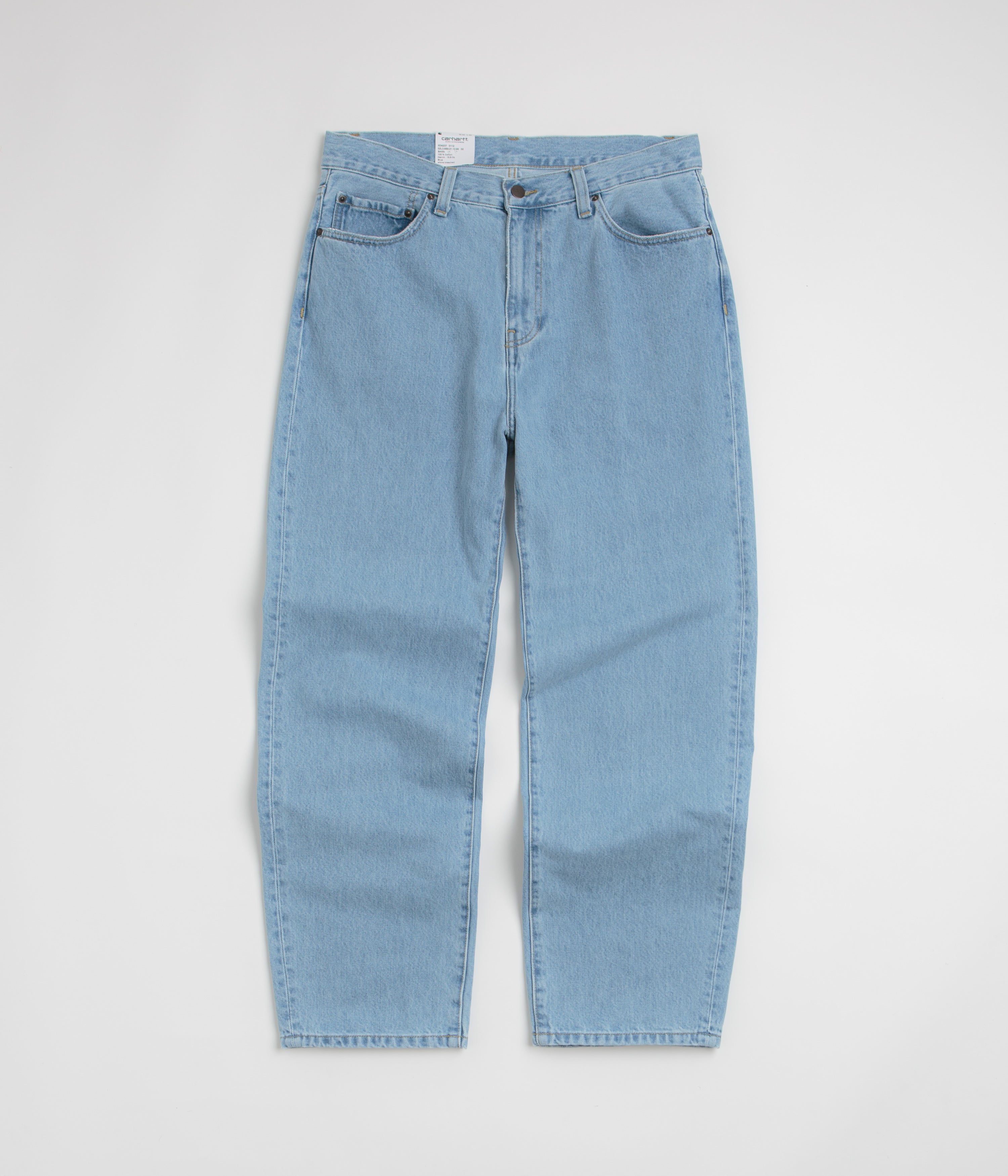Carhartt Aaron Pants - Stone Bleached Blue