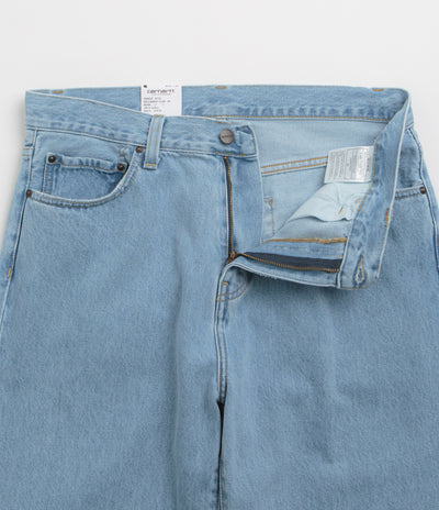 Carhartt Aaron Pants - Stone Bleached Blue