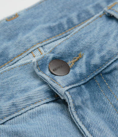 Carhartt Aaron Pants - Stone Bleached Blue