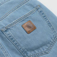 Carhartt Aaron Pants - Stone Bleached Blue thumbnail