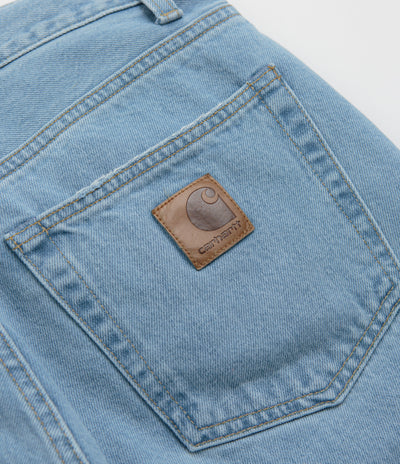 Carhartt Aaron Pants - Stone Bleached Blue
