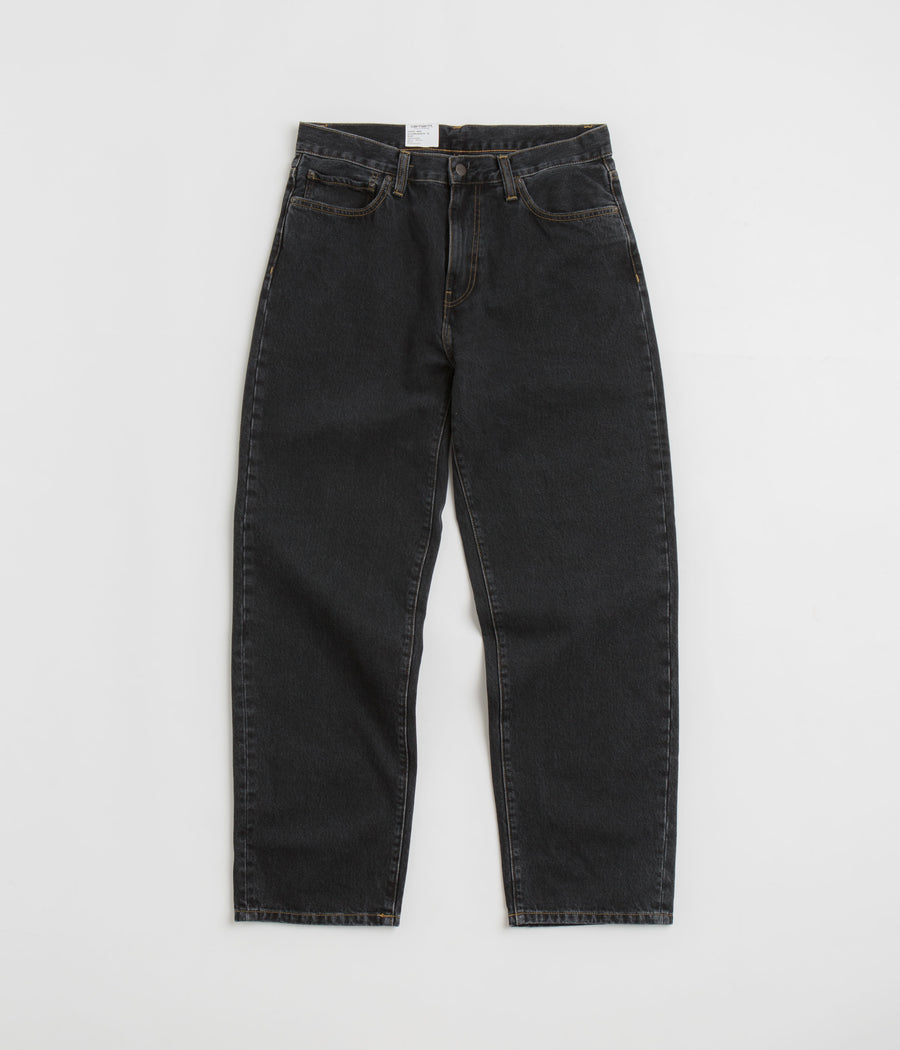 Carhartt Aaron Pants in Stone Washed Black