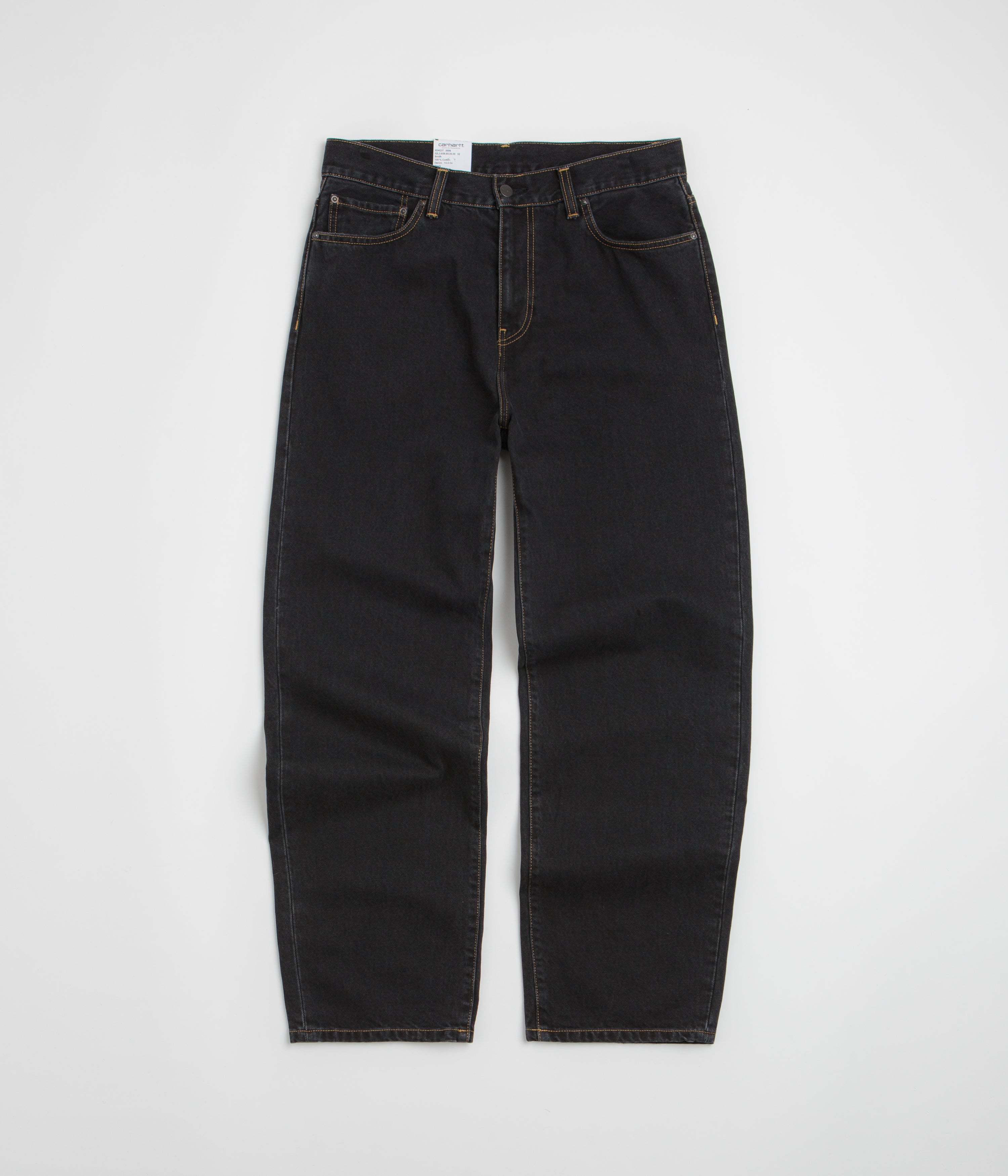 Carhartt Aaron Pants - Stone Washed Black
