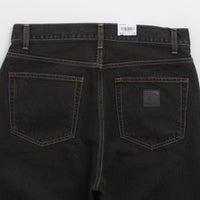 Carhartt Aaron Pants in Stone Washed Black thumbnail