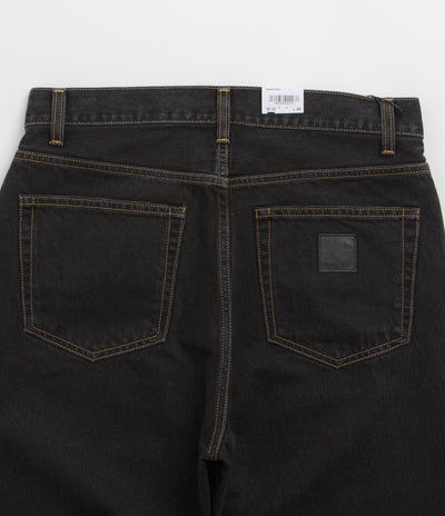 Carhartt Aaron Pants in Stone Washed Black