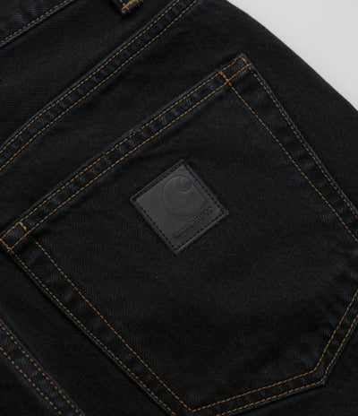 Carhartt Aaron Pants in Stone Washed Black
