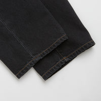 Carhartt Aaron Pants in Stone Washed Black thumbnail
