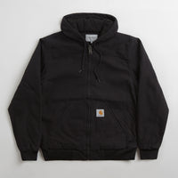 Carhartt Active Jacket - Black Heavy Stone Wash thumbnail