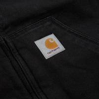Carhartt Active Jacket - Black Heavy Stone Wash thumbnail