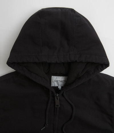 Carhartt Active Jacket - Black Heavy Stone Wash