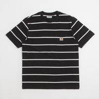 Carhartt Aiken Pocket T-Shirt - Aiken Stripe / Black thumbnail