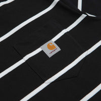 Carhartt Aiken Pocket T-Shirt - Aiken Stripe / Black thumbnail