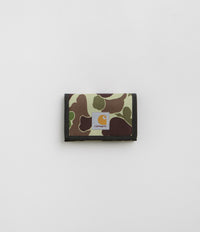 Carhartt Alec Wallet in Camo Duck and Green