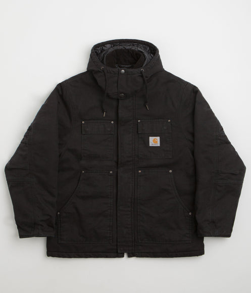 Carhartt Ambel Coat - Black / Black