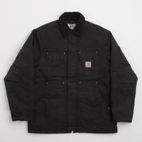 Carhartt Ambel Coat in Black and Black thumbnail