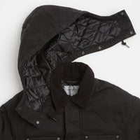 Carhartt Ambel Coat in Black and Black thumbnail