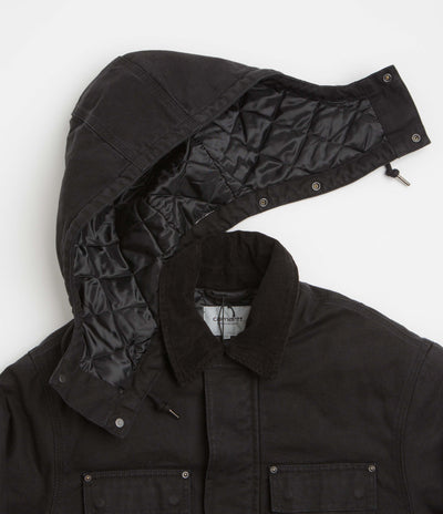 Carhartt Ambel Coat in Black and Black
