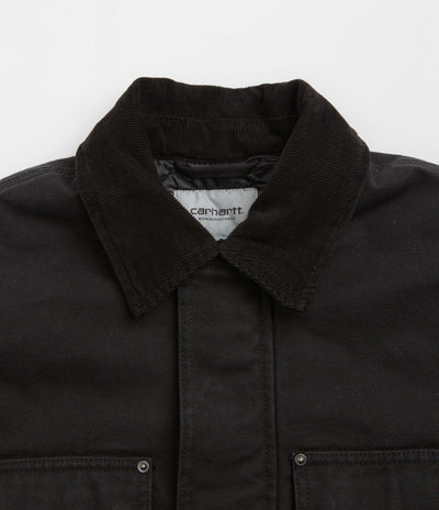Carhartt Ambel Coat in Black and Black